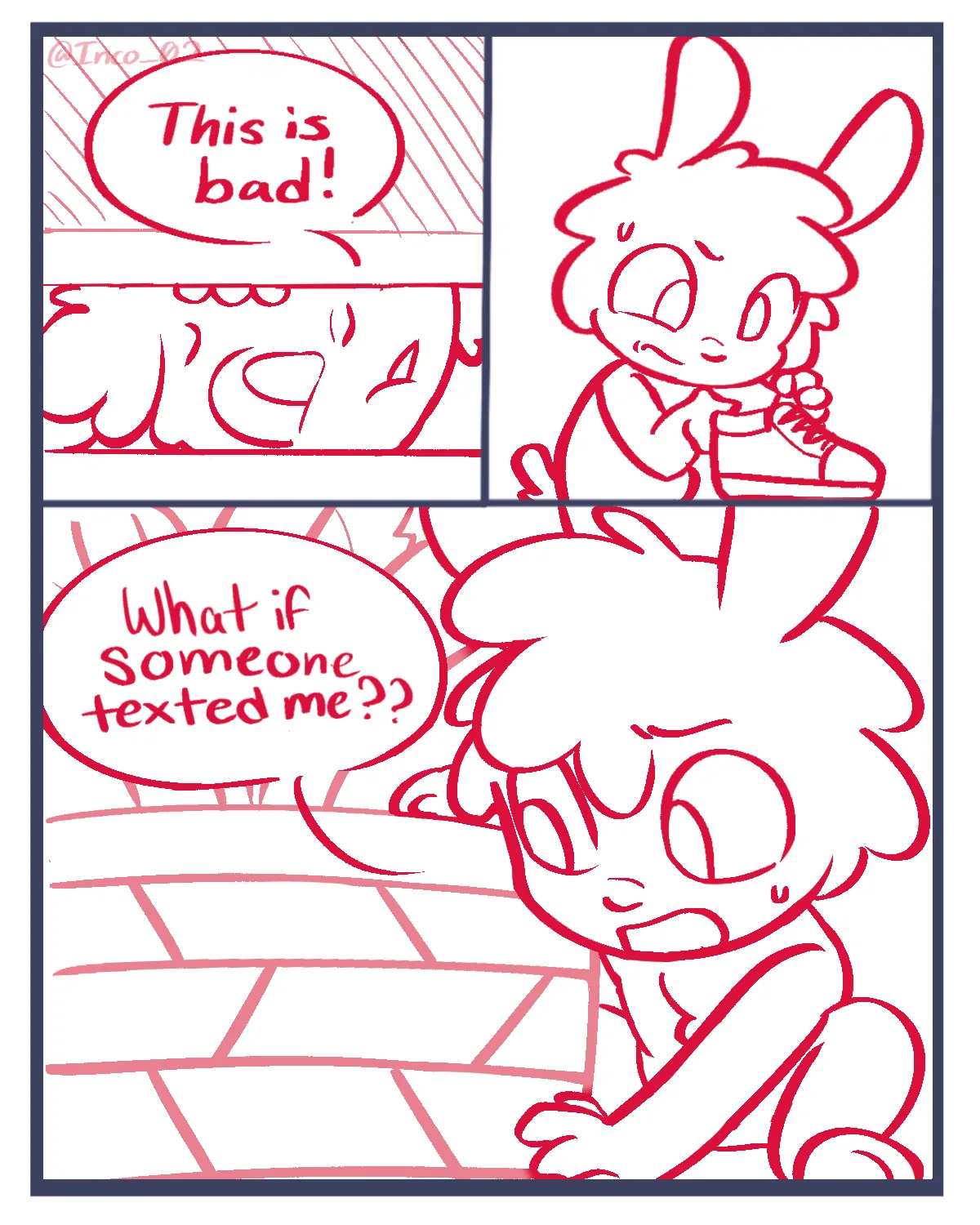 The Search, panel 2